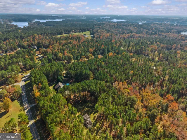 a view of lake and mountain