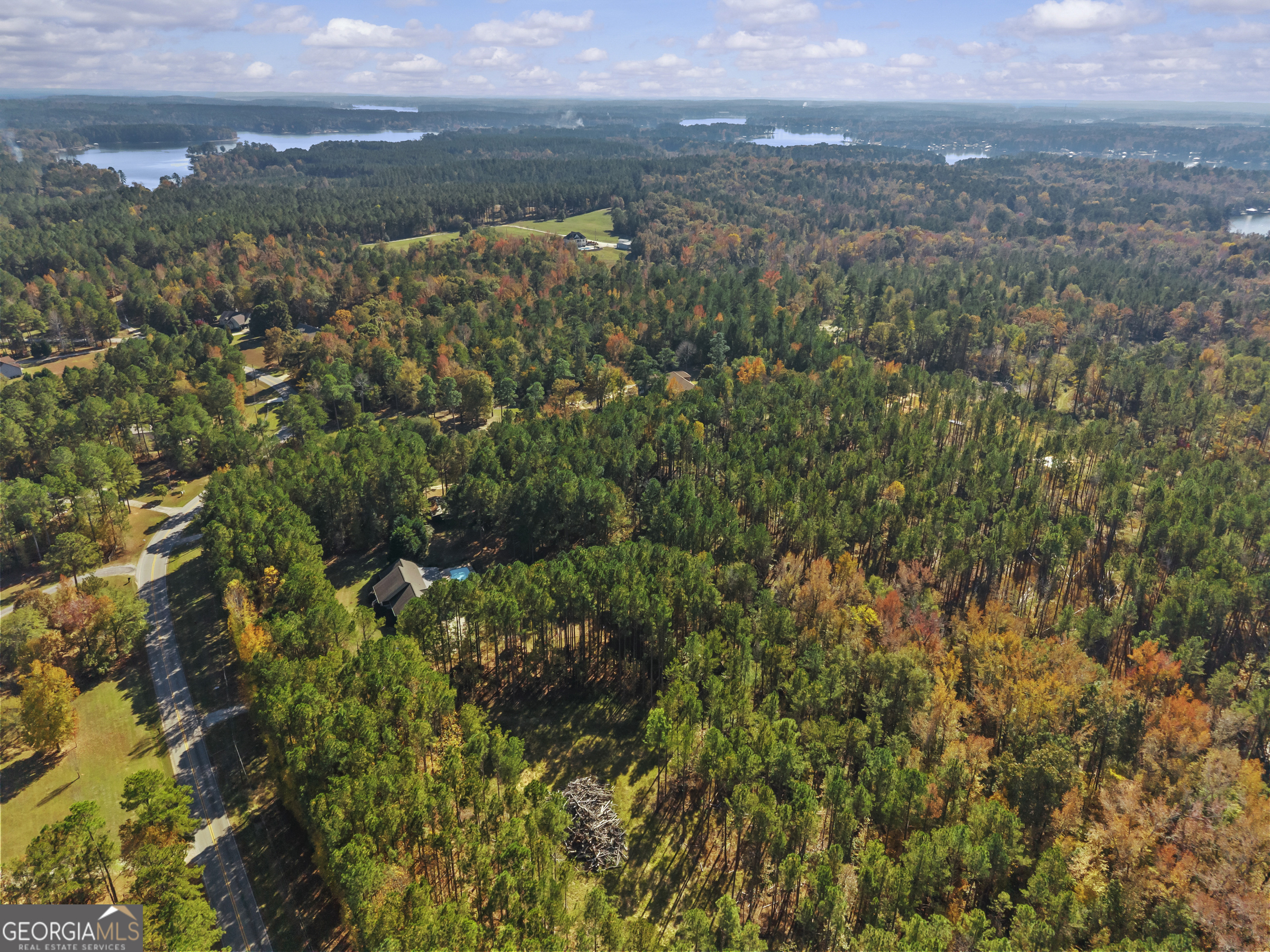 384 Scuffleboro Road Southeast Eatonton, GA 31024 - Photo 47 of 48 a view of lake and mountain