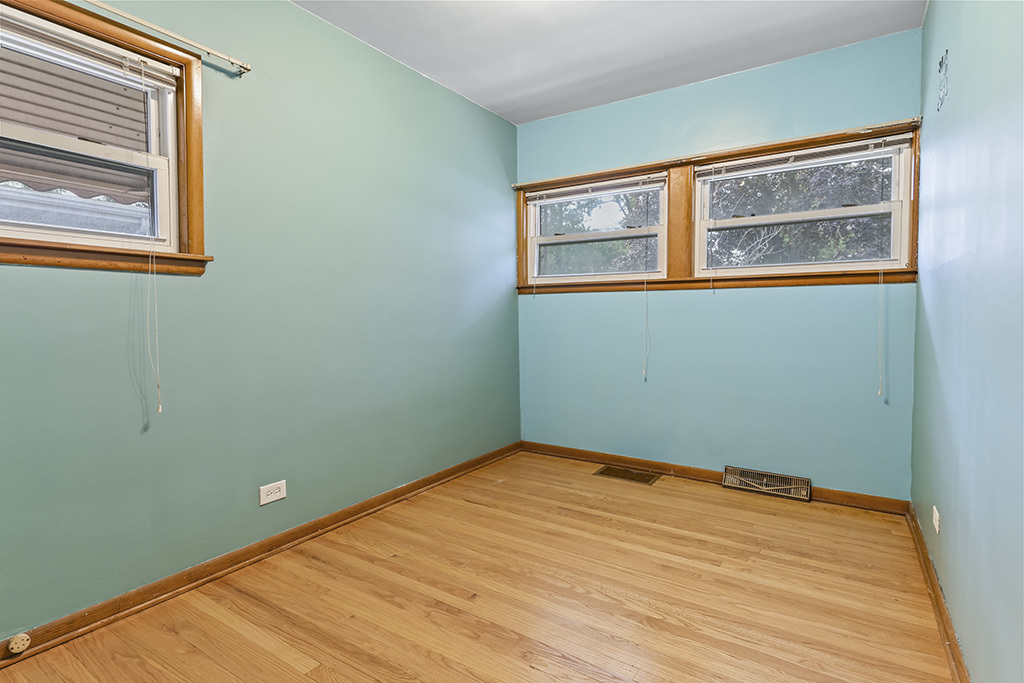 1120 183rd Street Homewood, IL 60430 - Photo 10 of 17 a view of a small space with wooden floor and a window