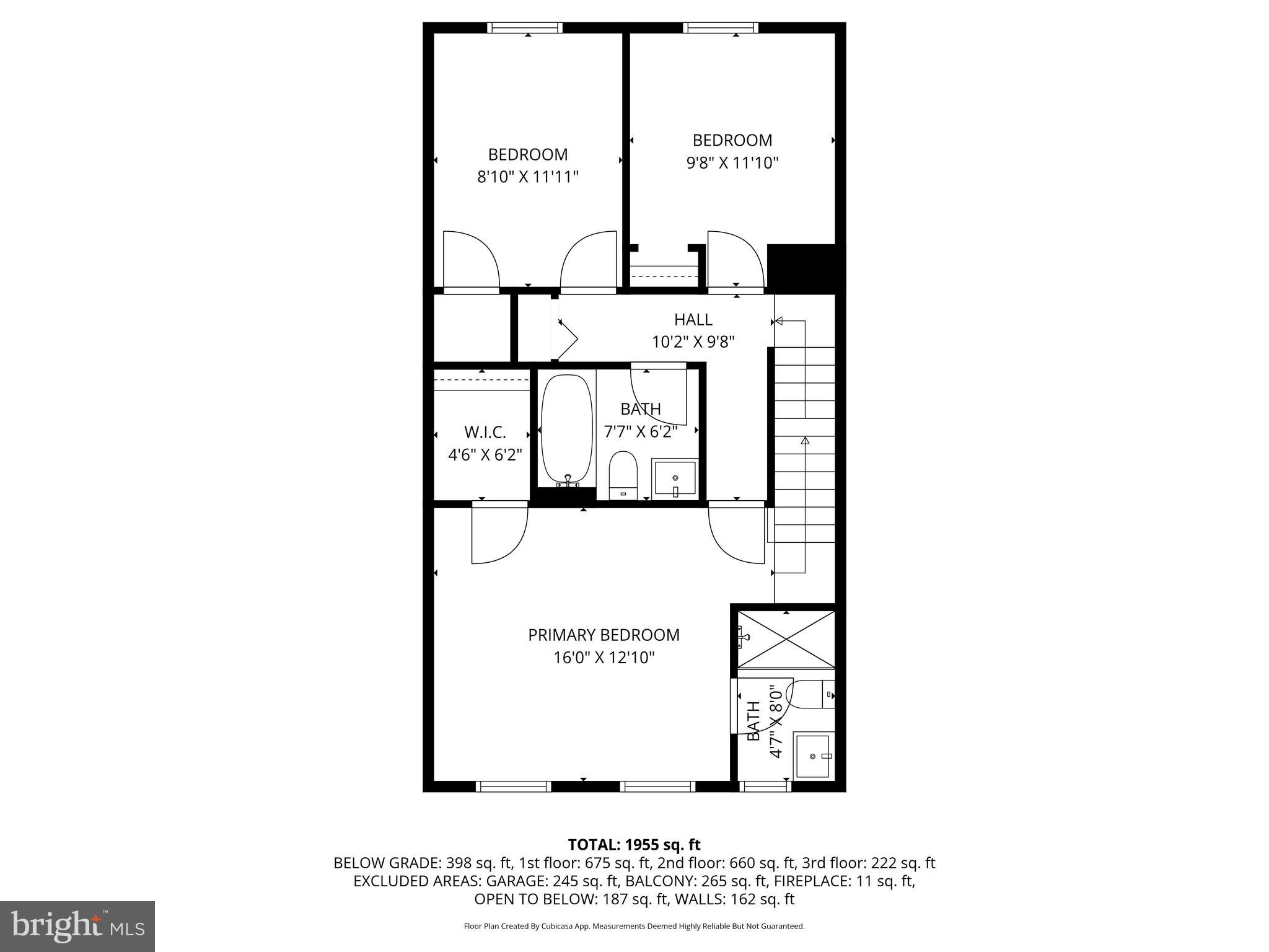 9300 Ridings Way Laurel, MD 20723 - Photo 23 of 24 a picture of a bench in front of a wall