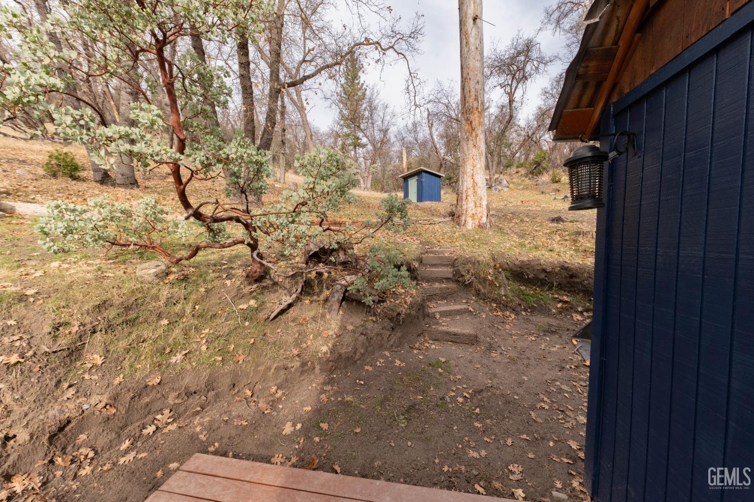 Undisclosed Address Posey, CA 93260 - Photo 30 of 51 a view of a yard with some trees