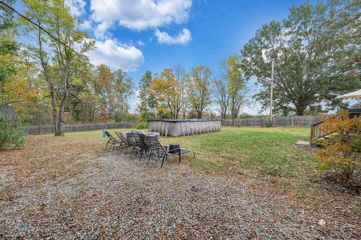 945 Burnt Chimney Road Wirtz, VA 24184 - Photo 37 of 54 a view of outdoor space with deck and yard