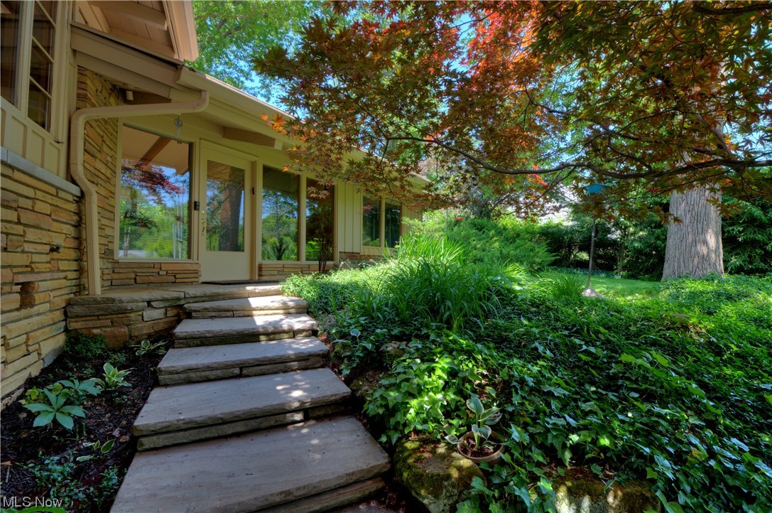 3222 Kersdale Road Pepper Pike, OH 44124 - Photo 2 of 35 This home also has a 2 car heated and cooled attached garage and attached temp controlled greenhouse. Fabulous backyard with two brick paver patios overlook the lush, landscaped grounds.