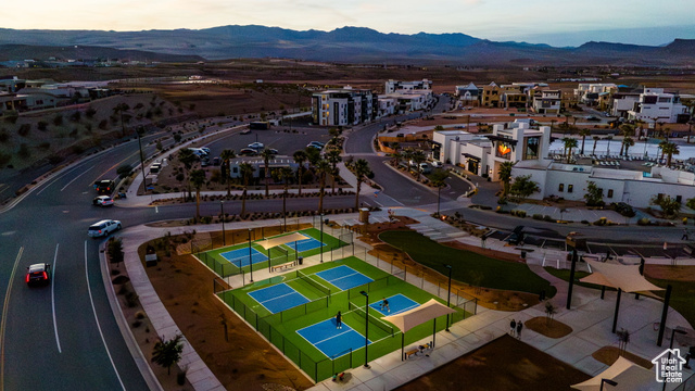 961 West Akoya Pearl Road, Unit 201 St. George, UT 84790 - Photo 62 of 67 Bird's eye view of a mountain backdrop