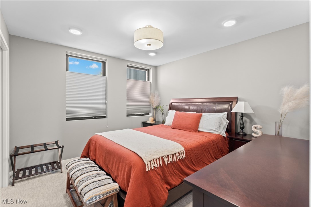 2317 Scranton Road Cleveland, OH 44113 - Photo 21 of 27 Carpeted bedroom with recessed lighting