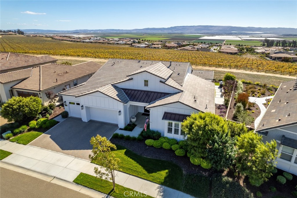 1650 Eucalyptus Road Nipomo, CA 93444 - Photo 40 of 60 an aerial view of a house with a ocean view