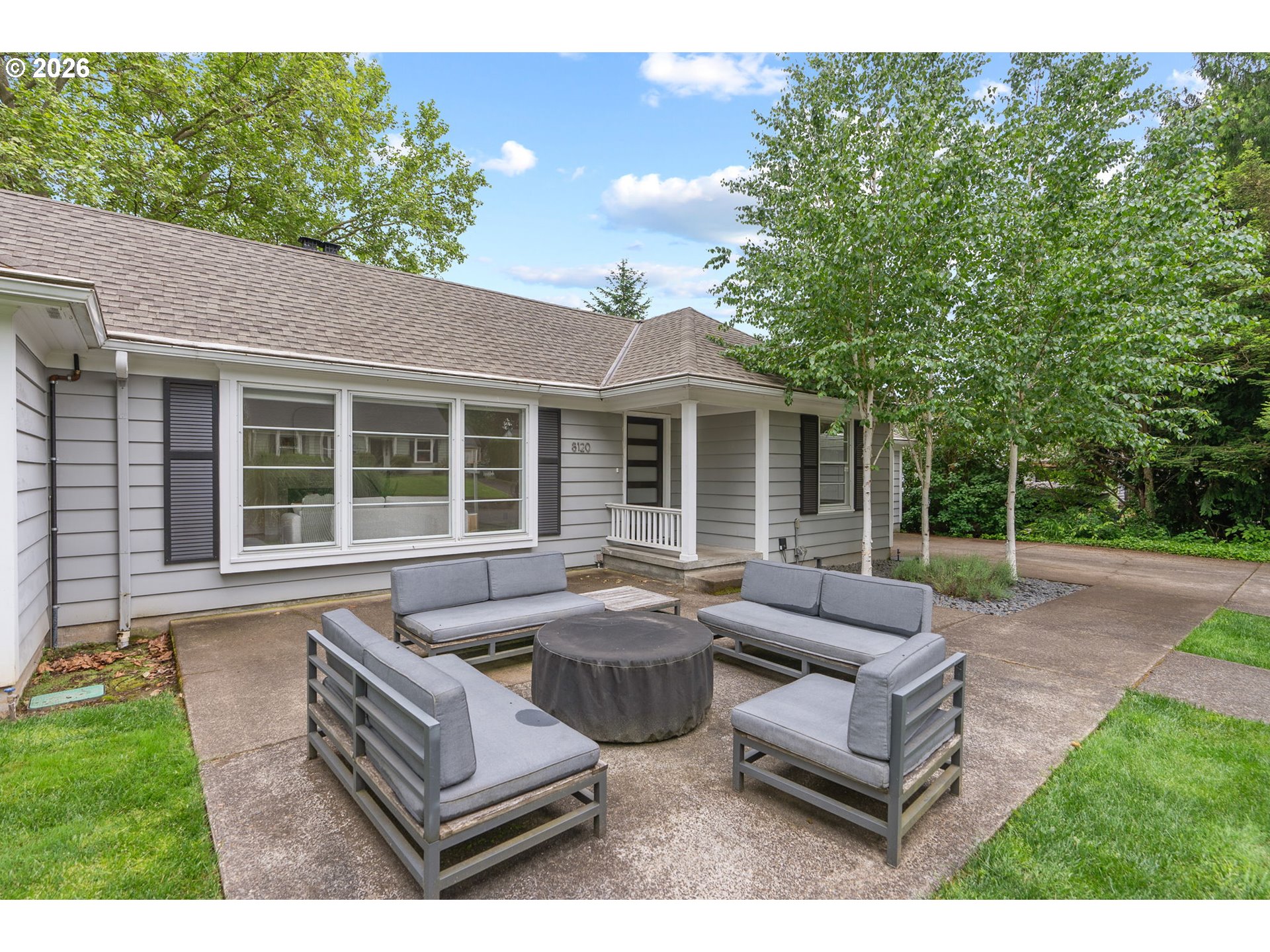 8120 Southwest Maple Drive Portland, OR 97225 - Photo 3 of 48 a view of a couches in patio of back yard