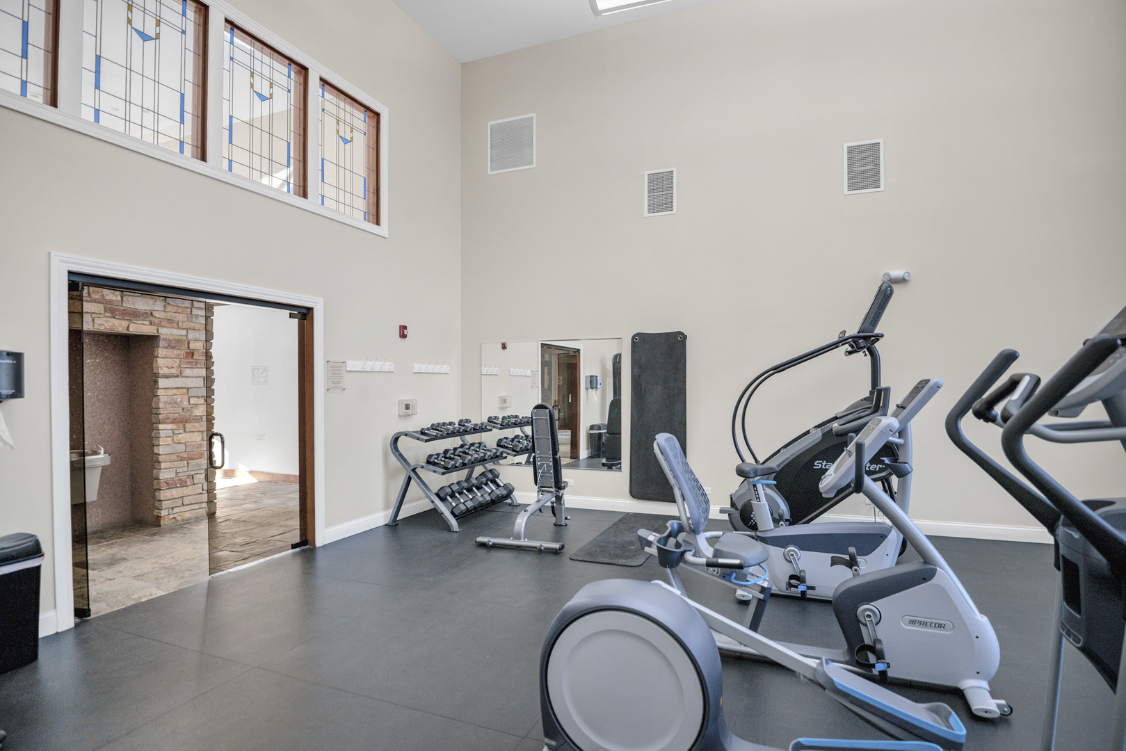 70 Prairie Court Wheeling, IL 60090 - Photo 42 of 44 a view of a room with gym equipment