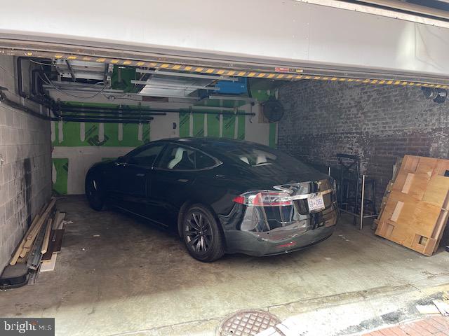 1324 14th Street Northwest, Unit 5 Washington, DC 20005 - Photo 32 of 39 Half of this parking garage belongs to this unit.