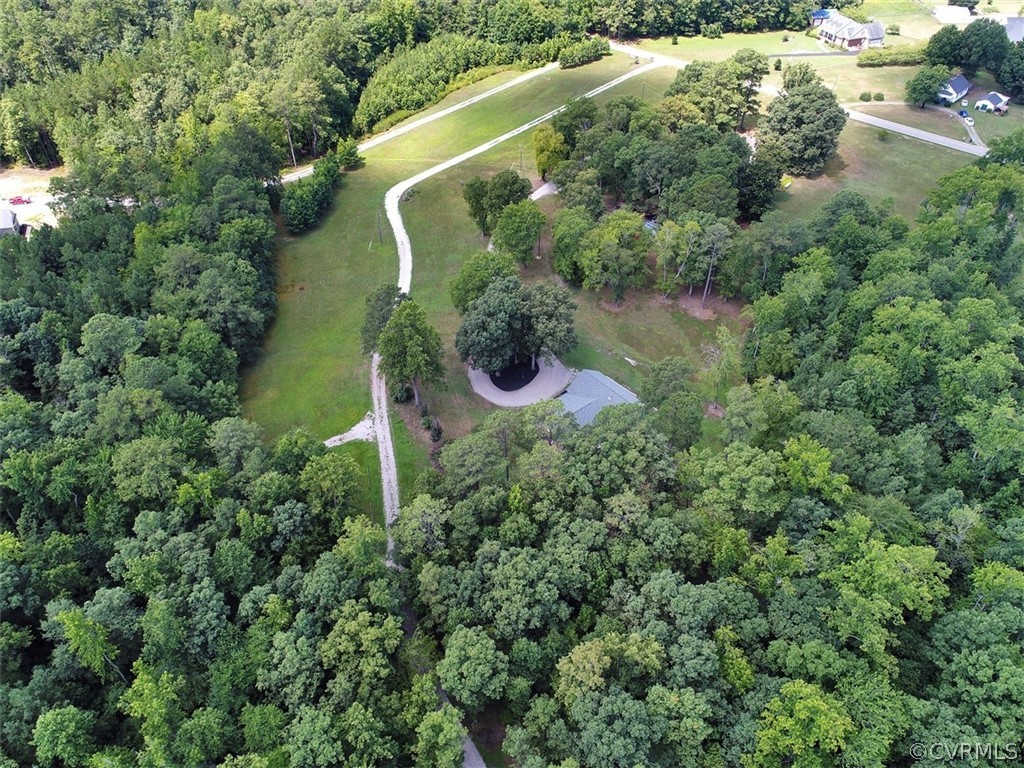 11311 Bundle Road Chesterfield, VA 23838 - Photo 37 of 38 an aerial view of residential house with outdoor space and trees all around