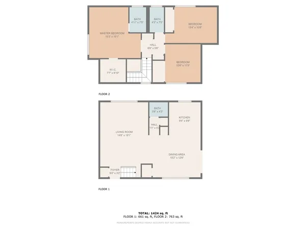 a picture of a floor plan