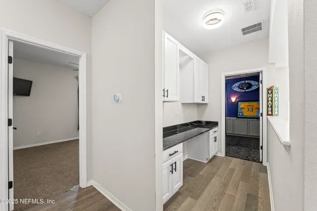 a view of a lake with a ocean view