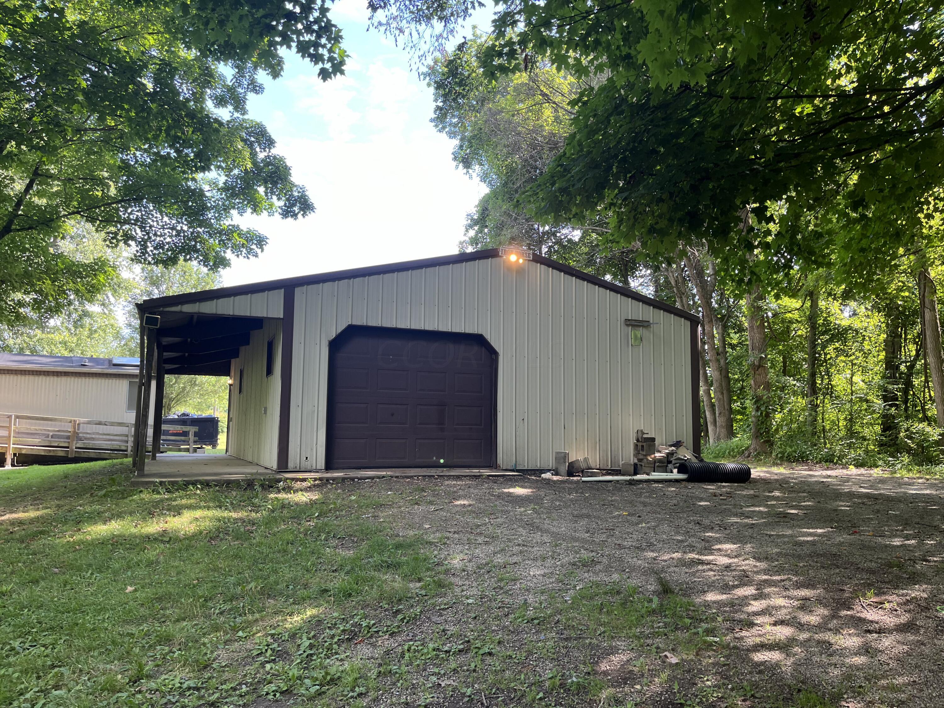 213 Union Street Fulton, OH 43321 - Photo 5 of 16 Garage Rear
