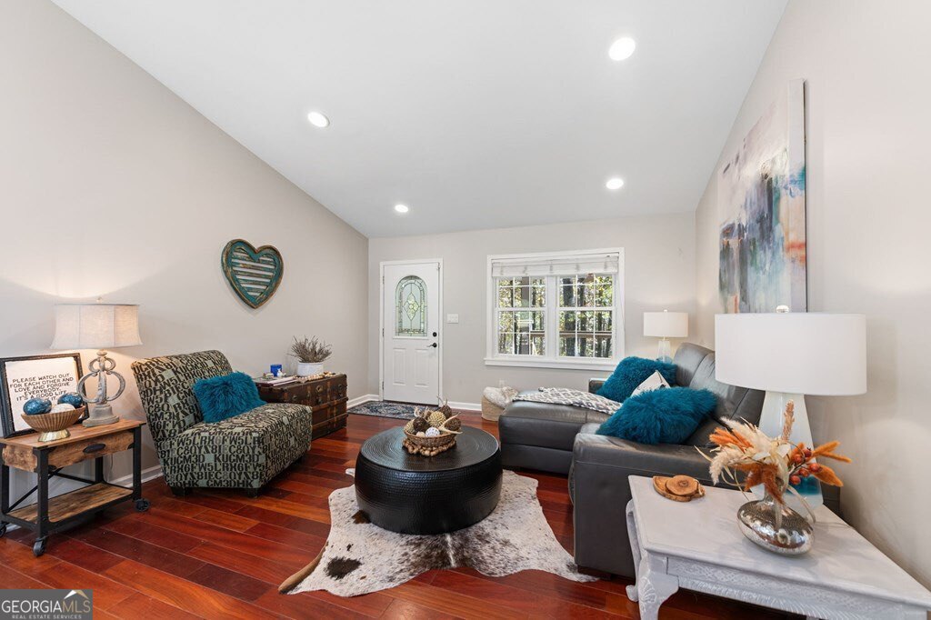224 Timber Ridge Lane Ellijay, GA 30540 - Photo 22 of 61 a living room with furniture and a window