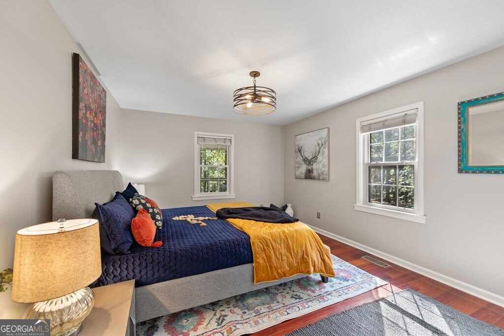 224 Timber Ridge Lane Ellijay, GA 30540 - Photo 32 of 61 a bedroom with bed and a window