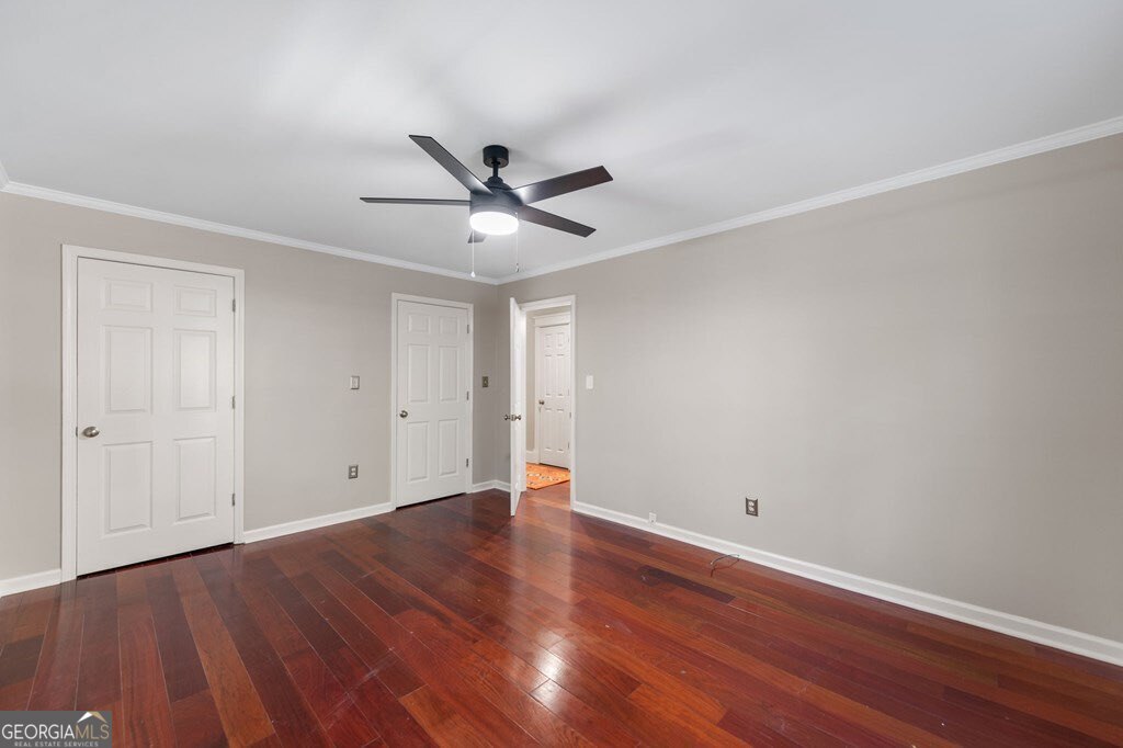 224 Timber Ridge Lane Ellijay, GA 30540 - Photo 44 of 61 a view of an empty room with wooden floor