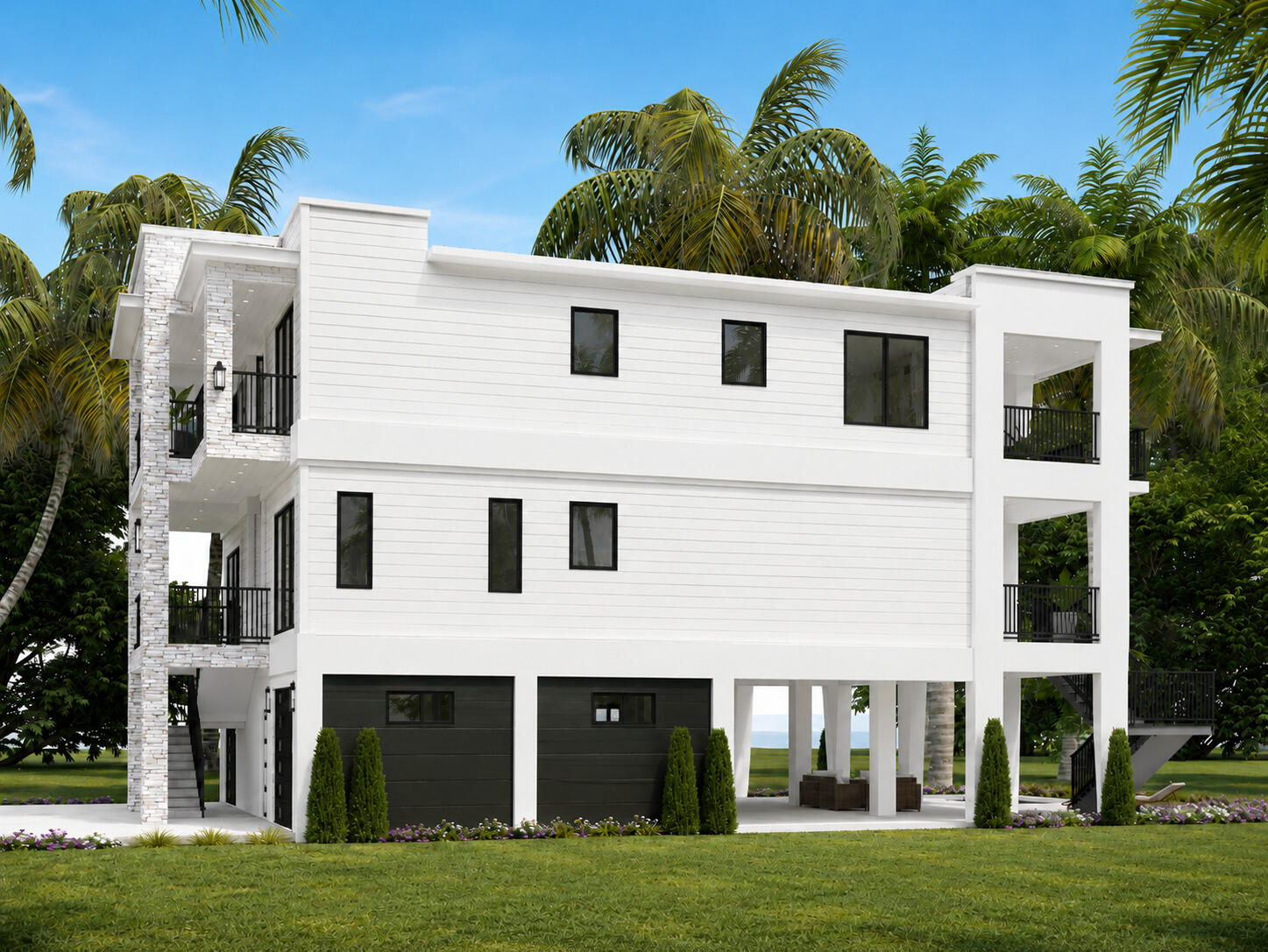 2483 Yellowtail Drive Marathon, FL 33050 - Photo 5 of 37 Alternative Exterior View#2 with Black