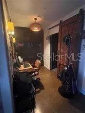 a room with musical instruments