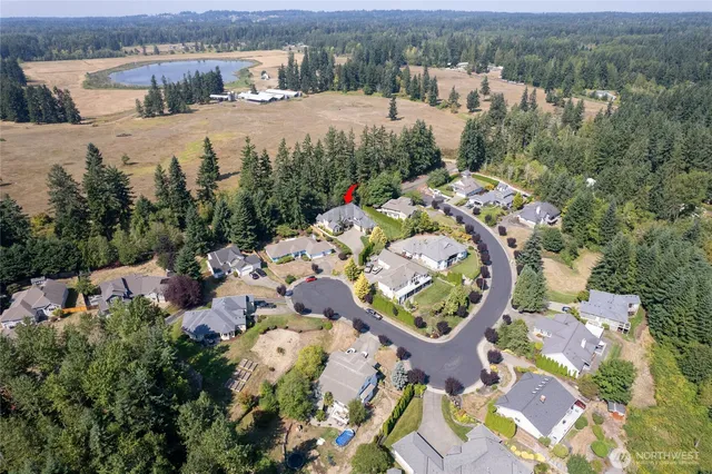 a bed room with a bed and a store