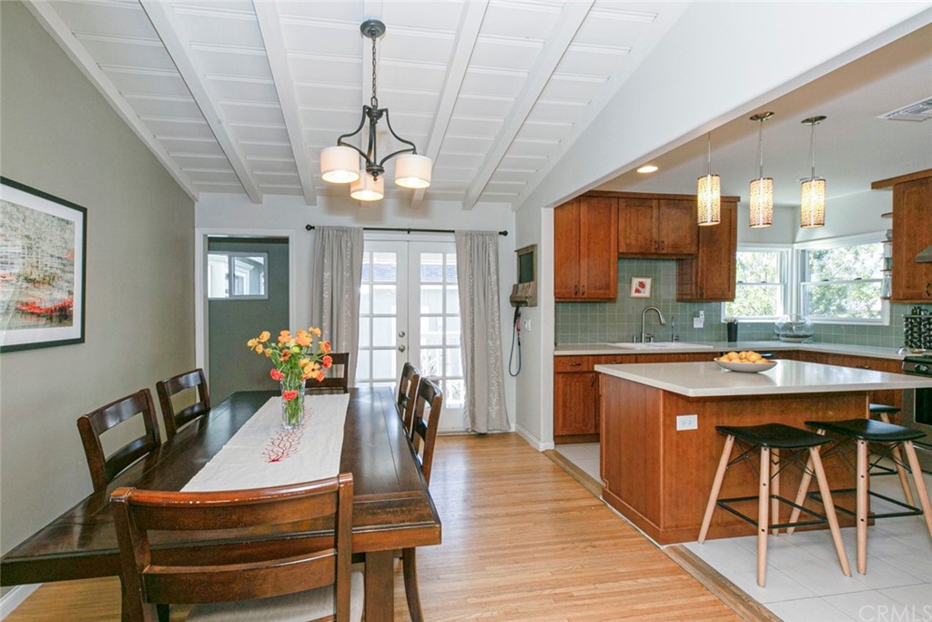 690 Arden Avenue Glendale, CA 91202 - Photo 39 of 70 a view of a dining room with furniture window and wooden floor