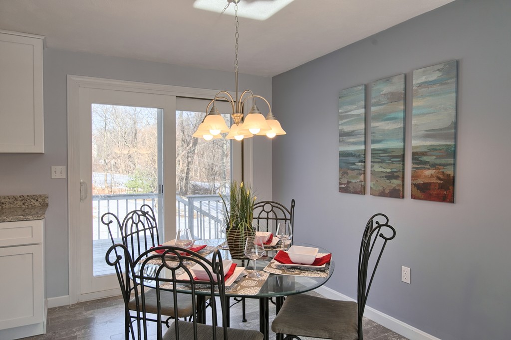 6 Campbell Road Billerica, MA 01821 - Photo 9 of 30 a view of a dining room with furniture window and outside view