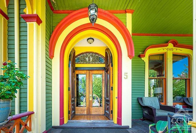 5 Willard Place Hudson, NY 12534 - Photo 20 of 26 a view of a house with a porch and furniture