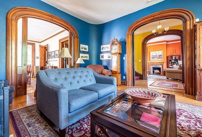 5 Willard Place Hudson, NY 12534 - Photo 4 of 26 a living room with furniture and a rug