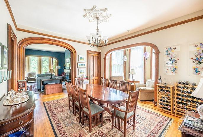 5 Willard Place Hudson, NY 12534 - Photo 6 of 26 a view of a dining room with furniture window and outside view