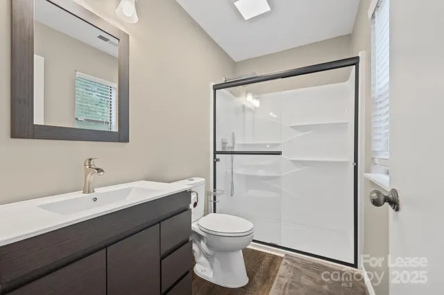 a view of a two chairs in the deck