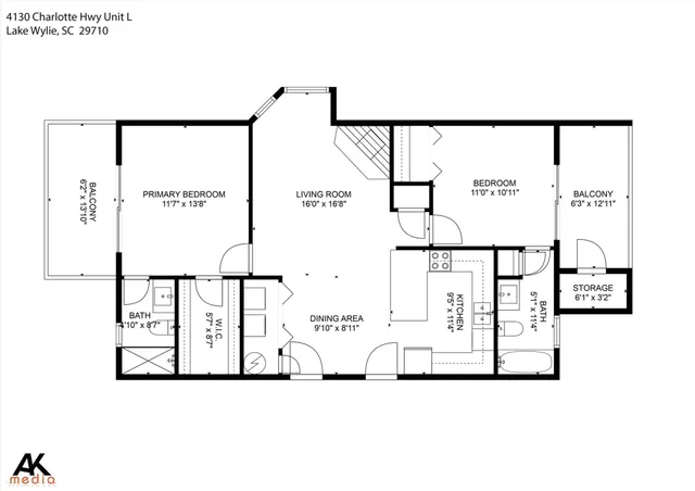 $1,500 | 4130 Charlotte Highway, Unit L, Clover, SC 29710