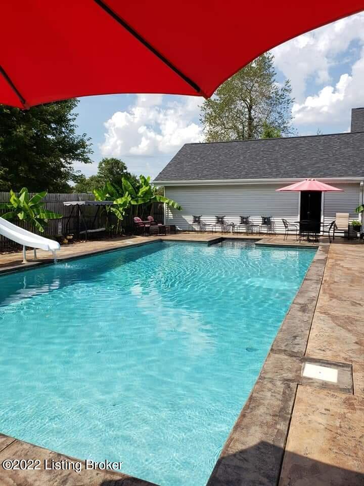 938 Floyds Fork Road Shepherdsville, KY 40165 - Photo 42 of 44 Concrete pool and decking.