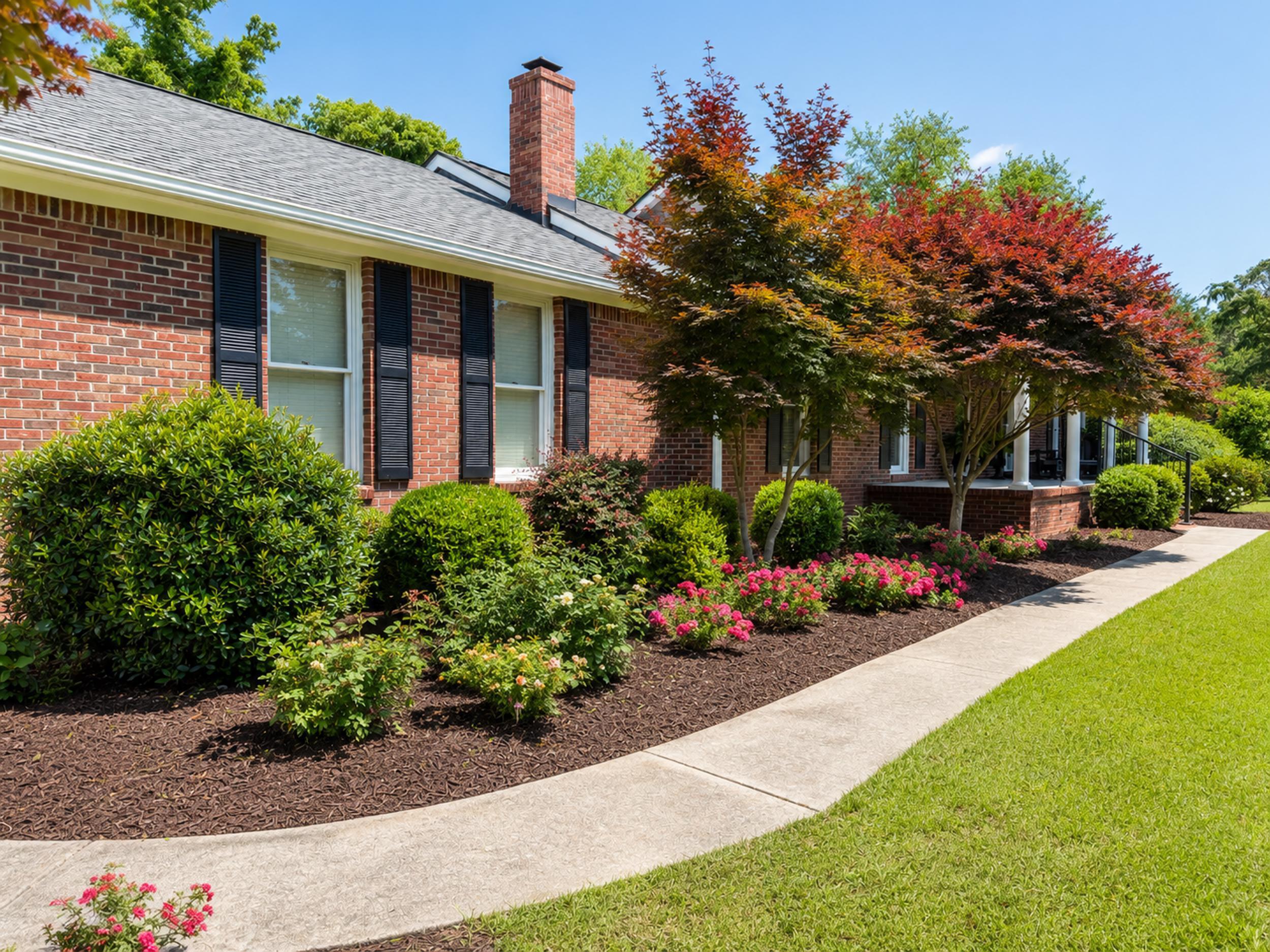 327 Bunch Ford Road Holly Hill, SC 29059 - Photo 50 of 57 Front Exterior-Sidewalk to Garage