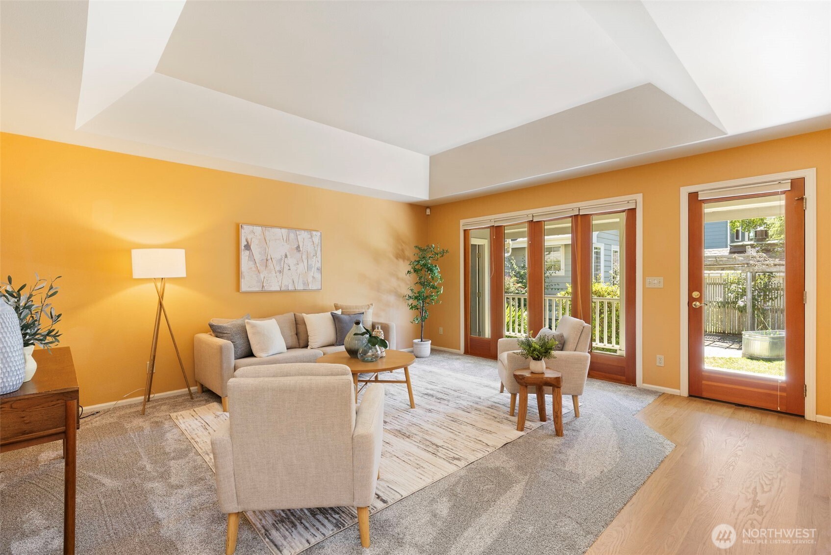 1757 Maple Street Port Townsend, WA 98368 - Photo 5 of 40 a living room with furniture and large windows