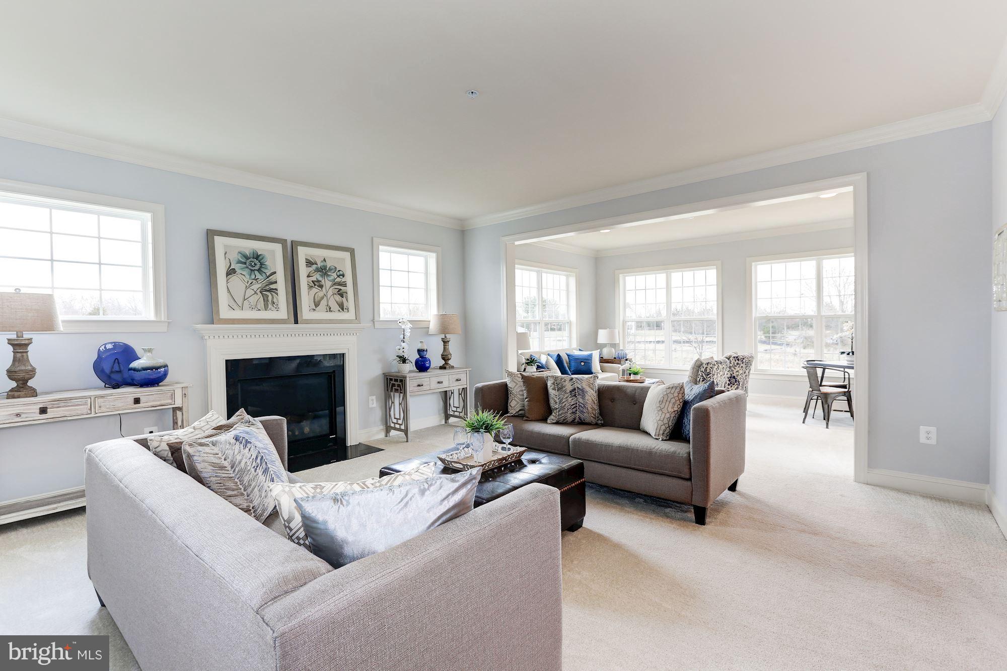 17005 Bennett Way Poolesville, MD 20837 - Photo 16 of 27 Sun-filled Family room with Gas Fireplace