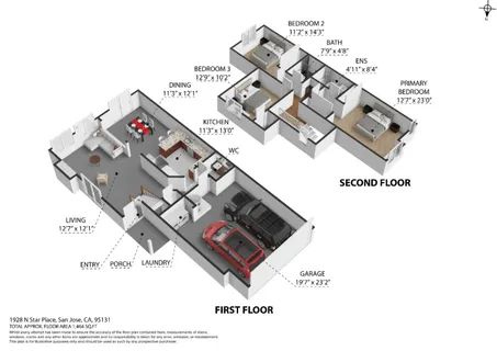 $1,498,000 | 1928 North Star Place, San Jose, CA 95131