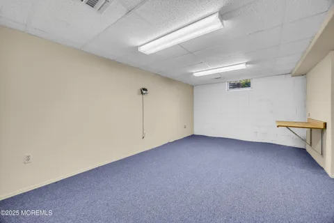 a view of a room with an empty space