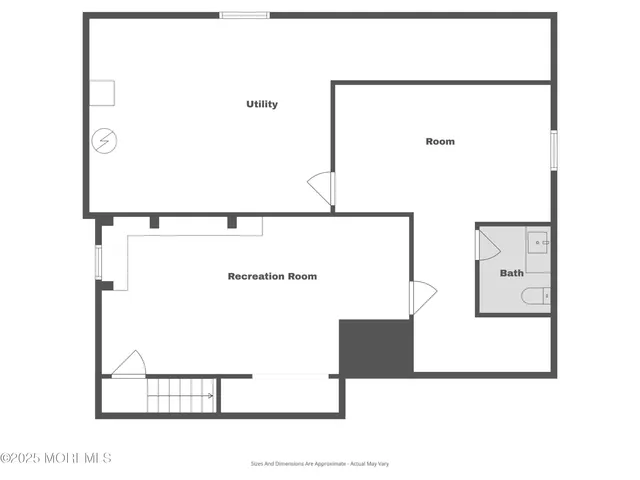 a picture of a floor plan