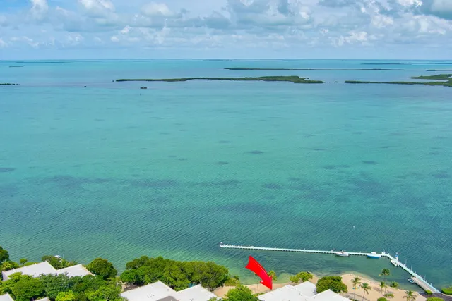 a view of a lake with outdoor space