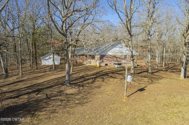 a view of wooden fence