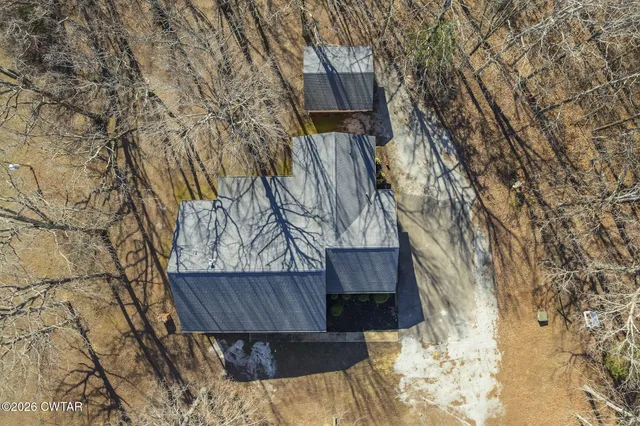 a view of a swimming pool and outdoor space