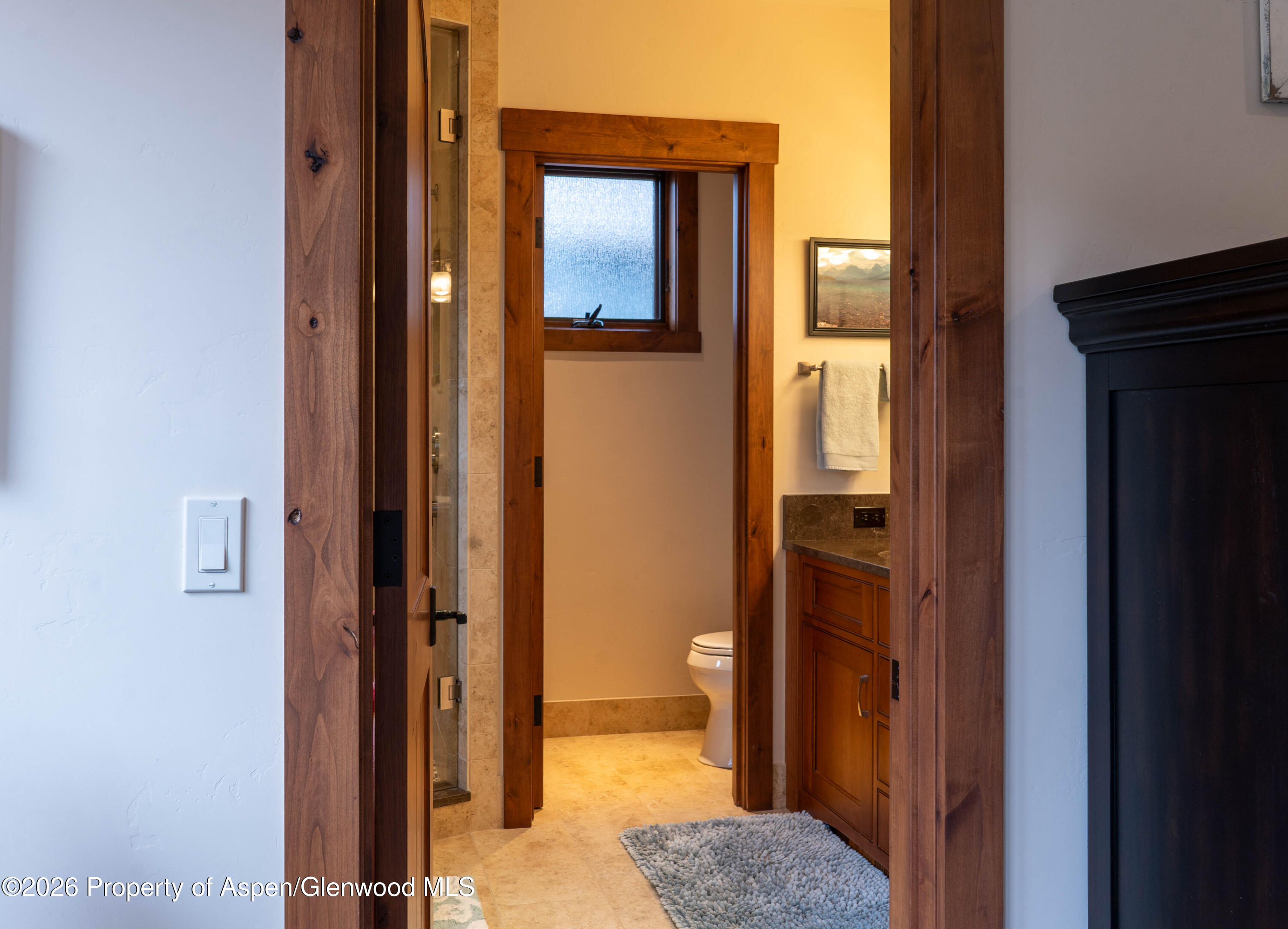 109 Valley Court Basalt, CO 81621 - Photo 20 of 41 a view of a bathroom from a hallway