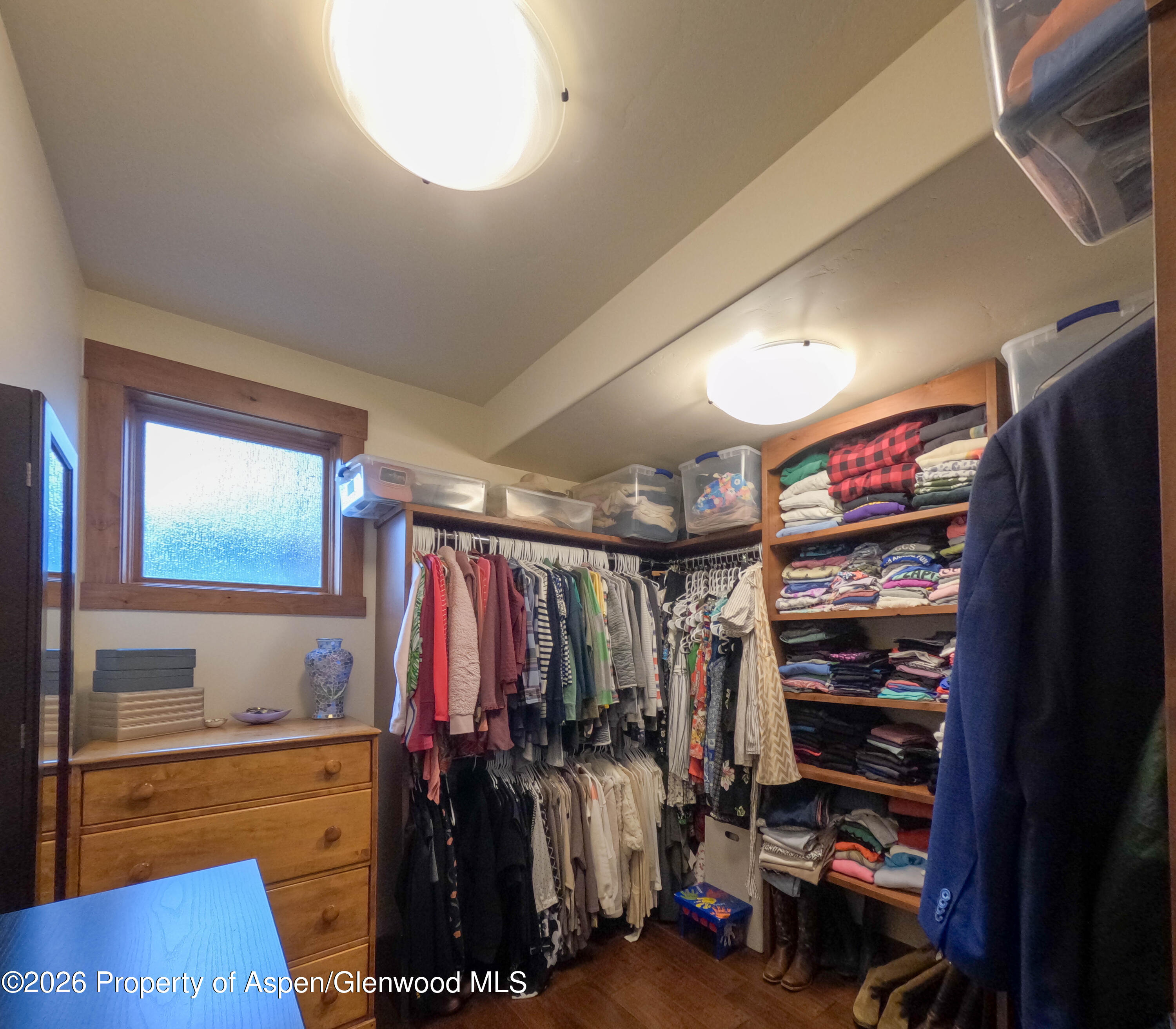 109 Valley Court Basalt, CO 81621 - Photo 26 of 41 a view of walk in closet with clothes and shoes