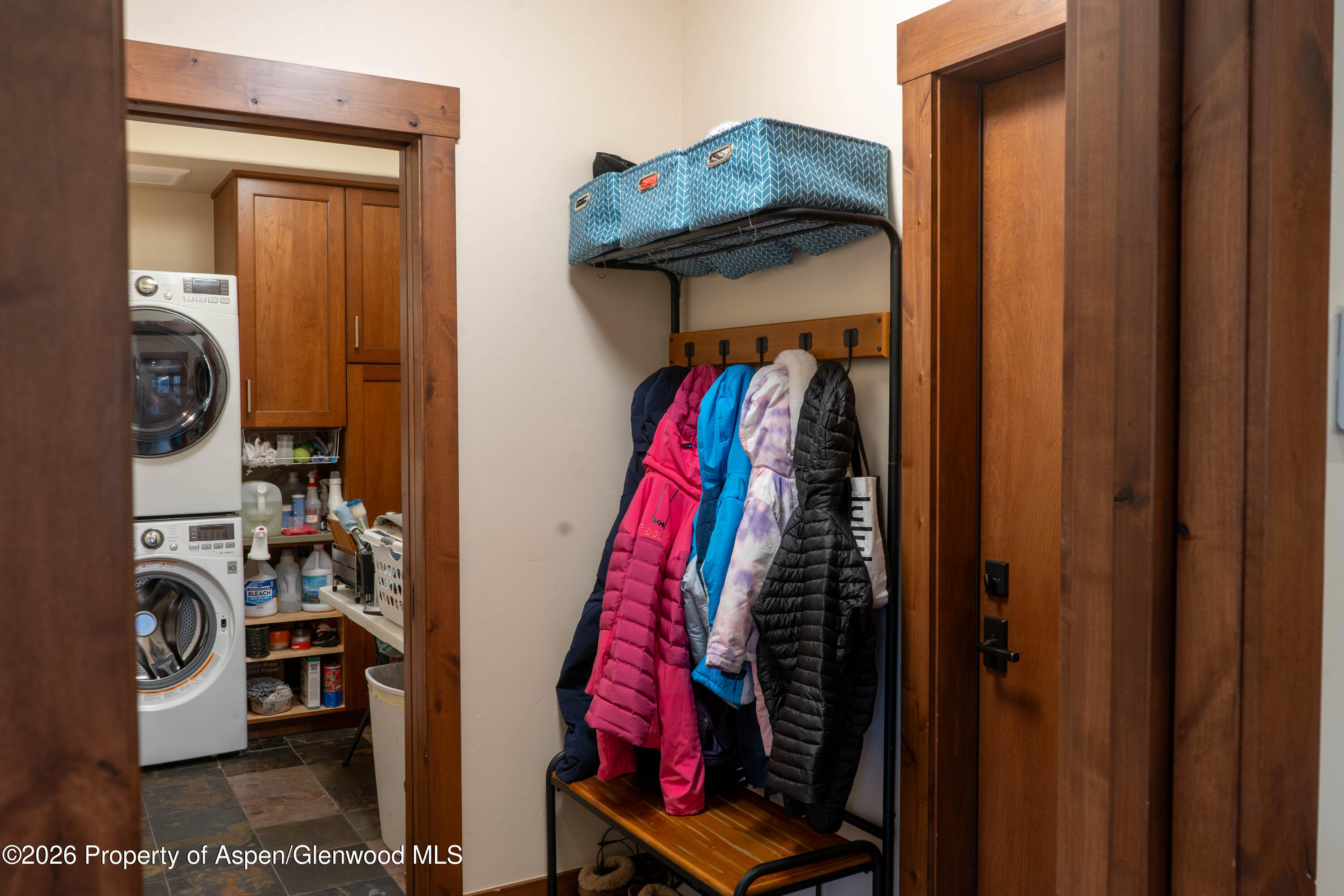 109 Valley Court Basalt, CO 81621 - Photo 9 of 41 a view of walk in closet with clothes and shoes