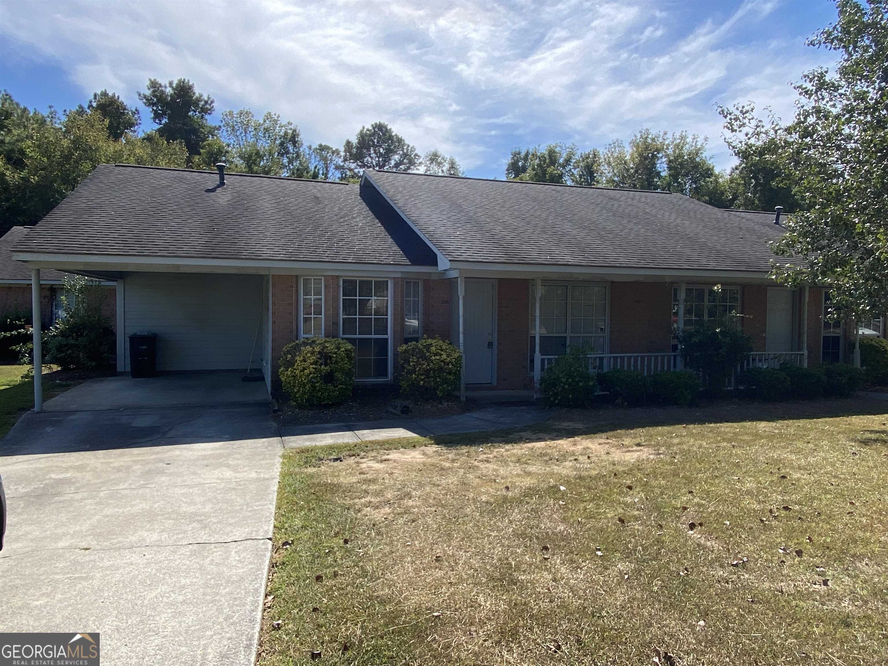 front view of house with a yard