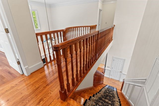 1190 Maple Grove Road Morganton, GA 30560 - Photo 54 of 96 a view of staircase with railing and a rug