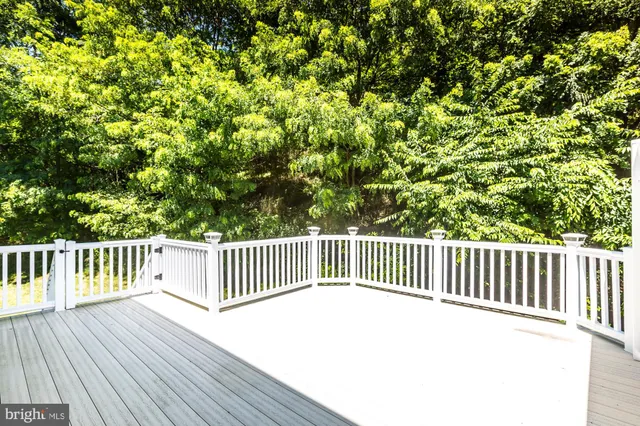 a view of a roof deck