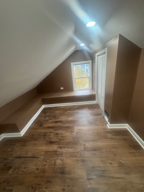 608 Front Street Aurora, IL 60505 - Photo 8 of 10 an empty room with windows and closet