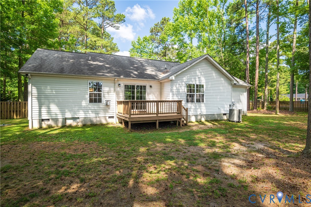2099 Yacht Club Road Hayes, VA 23072 - Photo 40 of 42 a view of a house with a yard