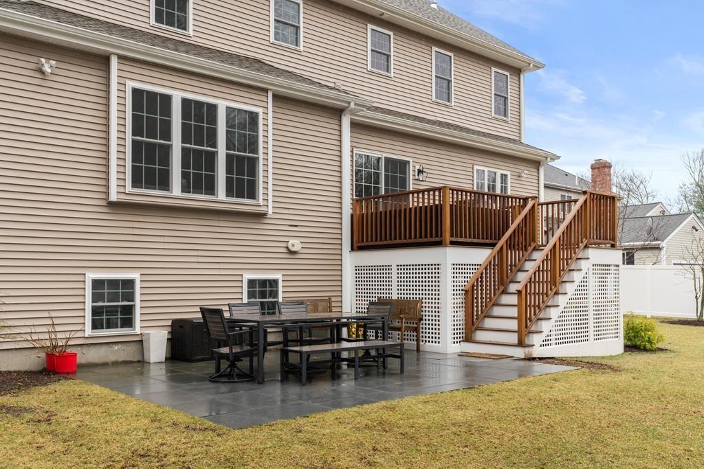 18 Webb Avenue Wellesley, MA 02481 - Photo 18 of 19 a view of a house with pool and sitting area