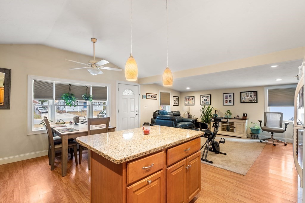 16 Monack Road Wareham, MA 02532 - Photo 11 of 24 a view of a kitchen and dining room
